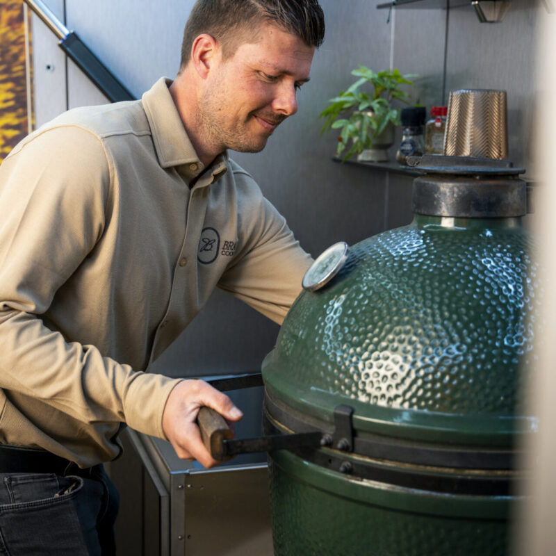 Installatie GreenEgg buitenkeuken